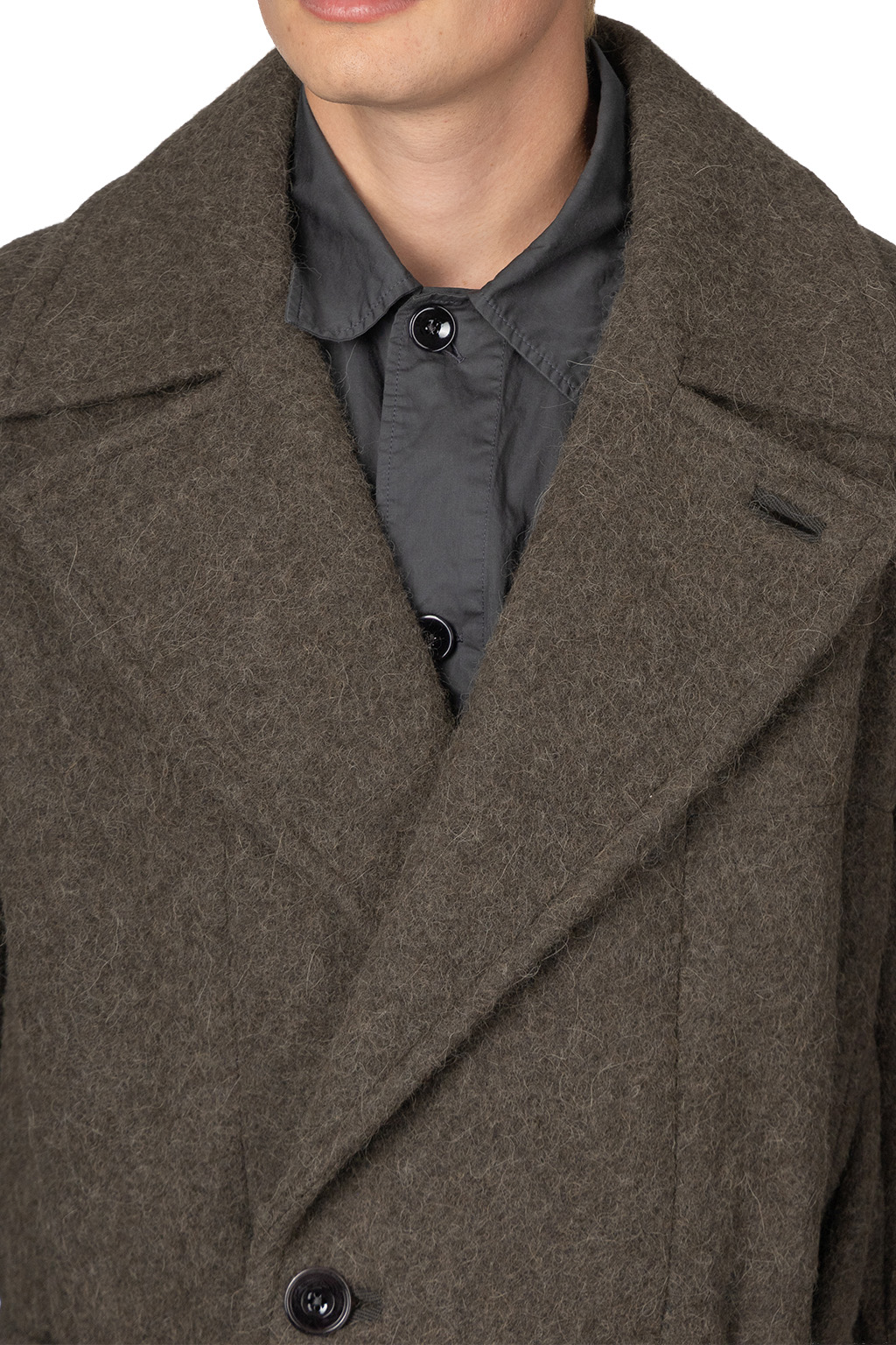Lemaire - Soft Coat - Dark Khaki